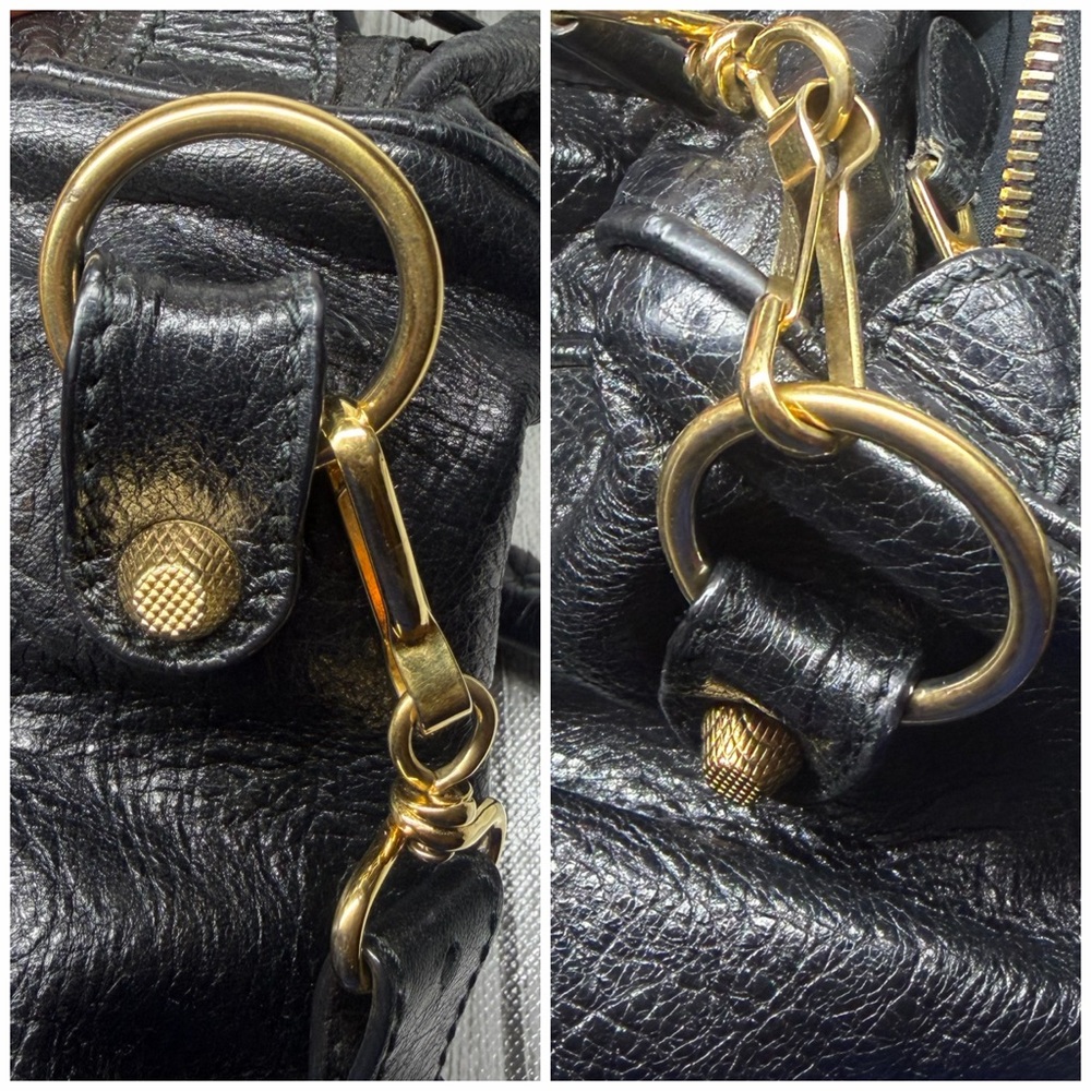 PRE LOVED Balenciaga Leather Top Handle Medium Leather Giant 12 City Bag - Picture 10 of 16
